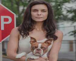 She is an animal lover and has a cute dog in her home. She named the dog Boston who has his own Instagram.